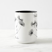 Een wens maken op een Dandelion Mok (Midden)