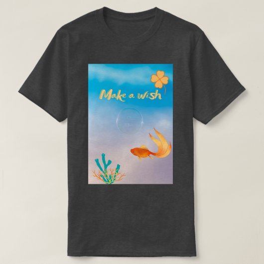 Een wens maken t-shirt (Design voorkant)