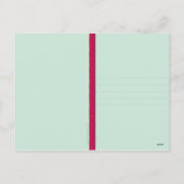 Een wens van Kerstmis Feestdagenkaart (Achterkant)