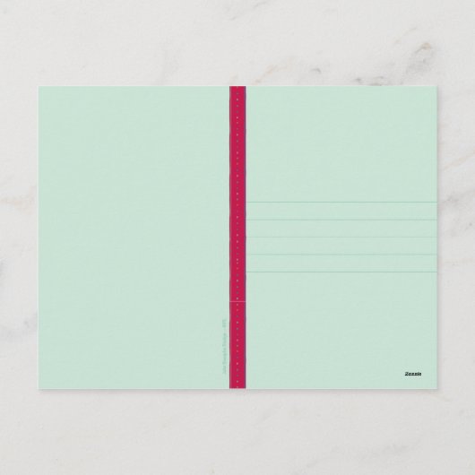 Een wens van Kerstmis Feestdagenkaart (Achterkant)