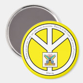 Een Wens voor Vrede Magneet (Voorkant / Achterkant)
