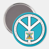 Een Wens voor Vrede Magneet (Voorkant / Achterkant)