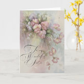 Een Wenskaart voor een zuster Kaart (Gele Bloem)