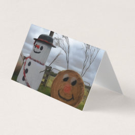 Een Wenskaart voor kerstmis Kaart