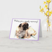 Een wenskaart voor snel herstel kaart (Gele Bloem)