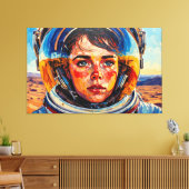 EEN WERELD APART 21 CANVAS AFDRUK (Insitu (Woonkamer))