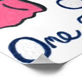 Eén wereld, één familie multicultureel Poster (Hoek)