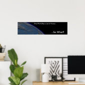 Eén wereld heeft veel geschiedenis poster (Thuiskantoor)