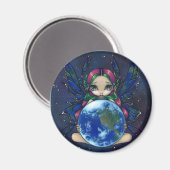 "Een wereld in goede handen" Magneet (Voorkant / Achterkant)