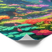 Een wereld ongebonden Verken Natuur door middel va Poster (Hoek)