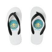 ÉÉN WERELD Sandalen, Happy Little Lotus, HLL_05 Kinder Teenslippers (Voetbed)