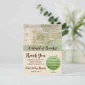 Een wereld van Bedankt Baby shower EOS lip Balm Fa (Staand voorkant)