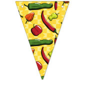 Een wereld van Chili Peppers die banner bundelt (Tweede vlag)