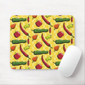 Een wereld van Chili Peppers Mousepad Muismat (Met muis)