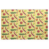 Een wereld van Chili Peppers Stof (Fat Quarter)