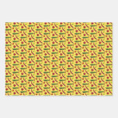 Een wereld van Chili Peppers Wrapping Paper Set (Voorkant 2)