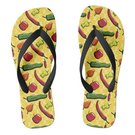 Een wereld van chilipepers Flip Flops (Voetbed)