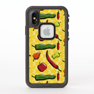 Een wereld van chilipepers Lifeproof hoesje
