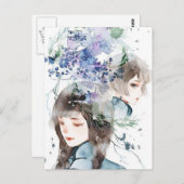 Een wereld van Fantasy en Beauty, Briefkaart (Voorkant / Achterkant)
