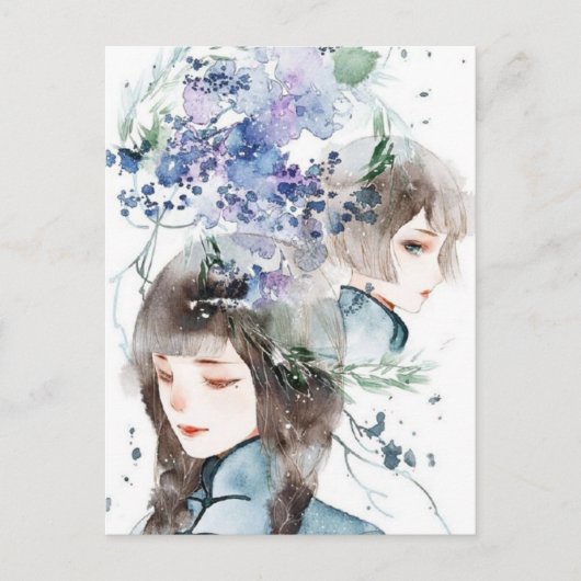 Een wereld van Fantasy en Beauty, Briefkaart (Voorkant)