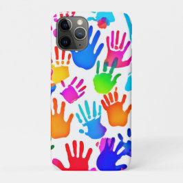 Een wereld van handen in kleur Case-Mate iPhone case