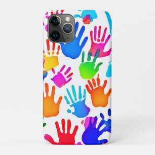 Een wereld van handen in kleur Case-Mate iPhone case