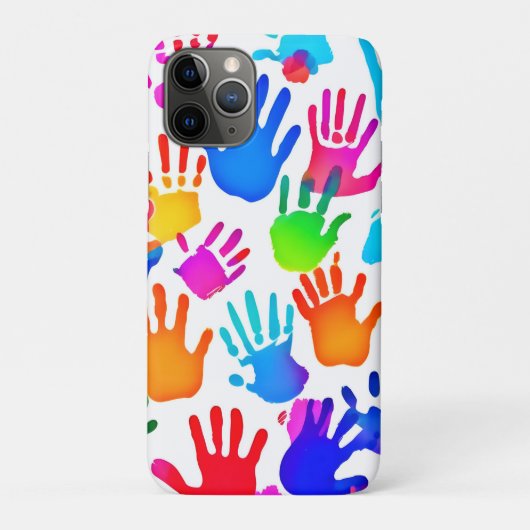 Een wereld van handen in kleur Case-Mate iPhone case (Achterkant)