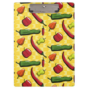 Een wereld van het Klembord van de Peppers van Chi