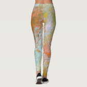 Een wereld van het vuurschild leggings (Achterkant)