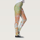 Een wereld van het vuurschild leggings (Rechts)