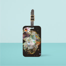 Een wereld van je eigen bagagelabel