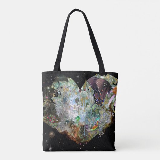 Een wereld van je eigen tote bag (Achterkant)