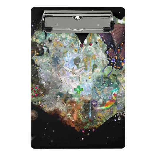 Een wereld van jezelf - mini klembord (Voorkant)