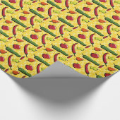 Een wereld van kinderpannen die papier verpakken (Hoek)