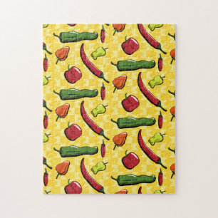 Een wereld van kinderpannen puzzel legpuzzel