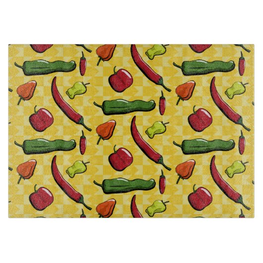 Een wereld van kinderschoenen met snijvlak snijplank (Voorkant)