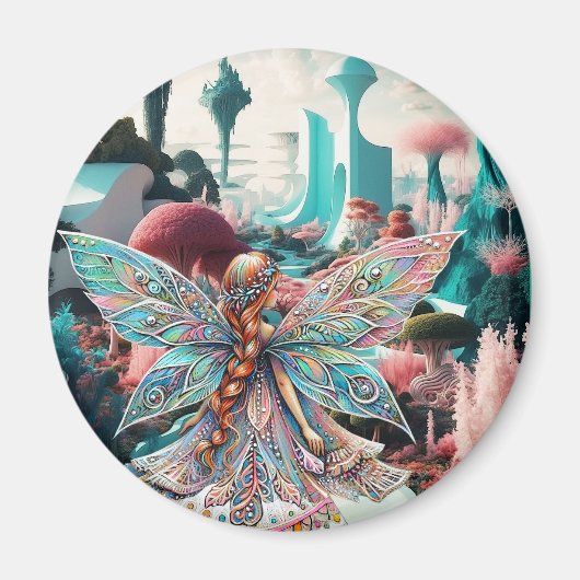 Een wereld van magisch wonder magneet (Voorkant)