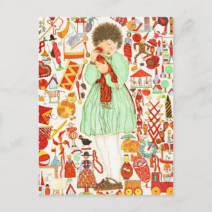 Een wereld van speelgoed! briefkaart