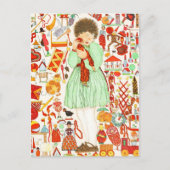 Een wereld van speelgoed! briefkaart (Voorkant)