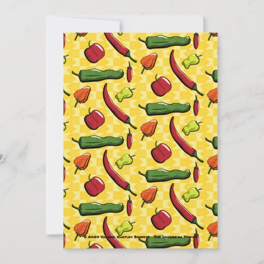 Een wereld van uitnodigingen van de Peppers van Ch (Achterkant)