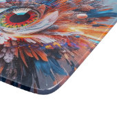 Een wereld van verwondering begint met visie snijplank (Hoek)