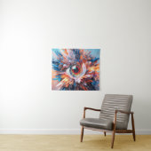 Een wereld van verwondering begint met visie wandkleed (In Situ (horizontaal))