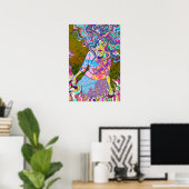 Een wereld van vlammen poster (Thuiskantoor)