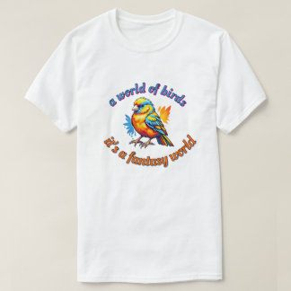 EEN WERELD VAN VOGELS T-SHIRT