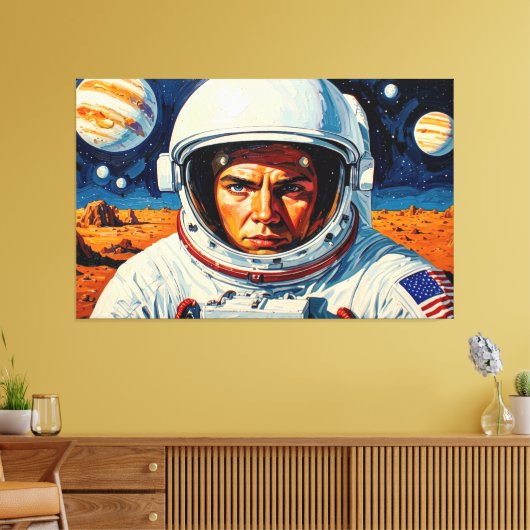 EEN WERELD VERWIJDERD VAN JOU 3 CANVAS AFDRUK (Insitu (Woonkamer))