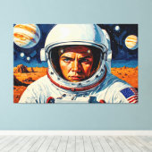 EEN WERELD VERWIJDERD VAN JOU 3 CANVAS AFDRUK (Insitu (Houten vloer))
