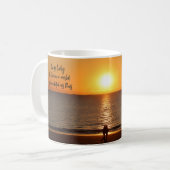 "Een wereld zo mooi als deze" Koffiemok (Voorkant links)