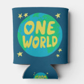 ÉÉN WERELDTIGE Wereldvredesaarde Blikjeskoeler