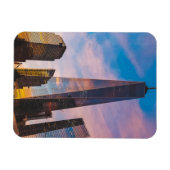 Eén wereldtower Landmark 1 World Trade Center Pla Magneet (Horizontaal)