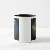 Een wereldwijd uitzicht over Azië met Arctisch zee Mok (Midden)